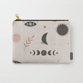 Moth illustration pattern Carry-All Pouch