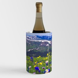 Wildflowers on the Tundra on Loveland Pass, Colorado Wine Chiller