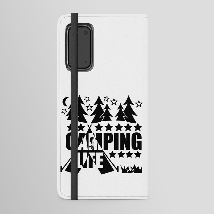 Camping Life Android Wallet Case