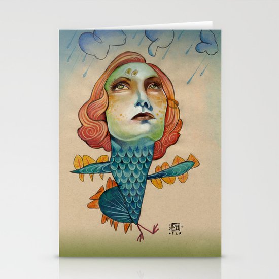 INTO THE STORM Stationery Cards
