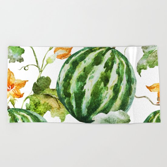 Melon Pattern 06 Beach Towel