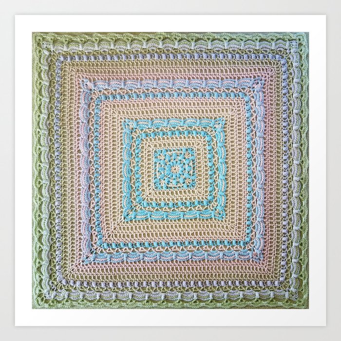 Timeless Crochet Art Print
