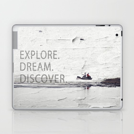 Explore.Dream.Discover. Laptop & iPad Skin
