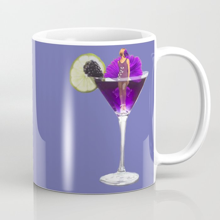 Periwinkle Fish Lady Coffee Mug