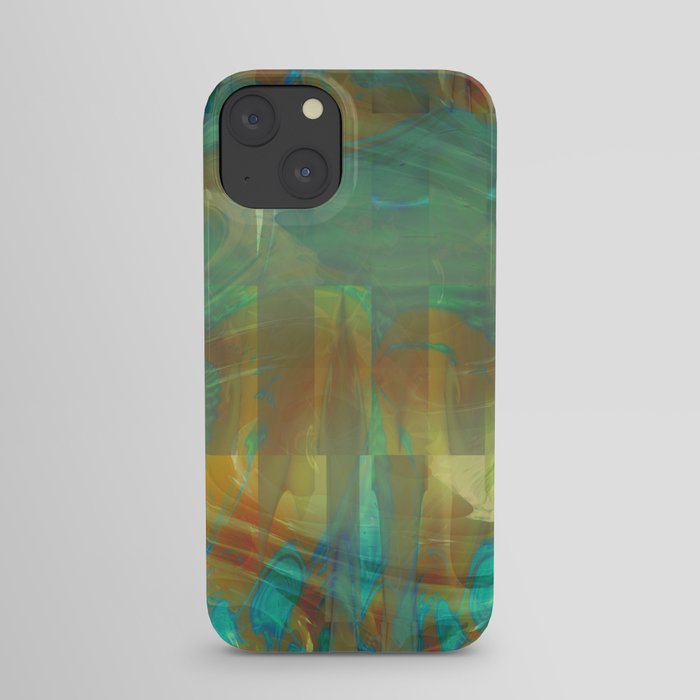 Abstract Watercolor Fractal Art ~ Aurokel iPhone Case