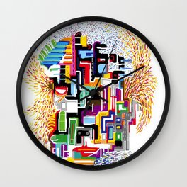 Cityface Wall Clock