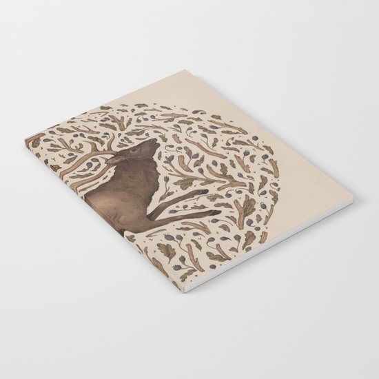 Elk in Nature Notebook