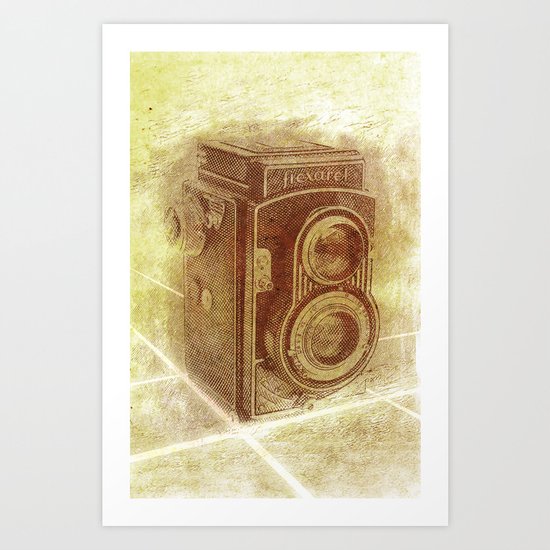 Old Camera Art Print