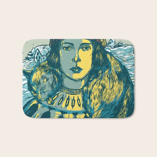 Winter Bath Mat
