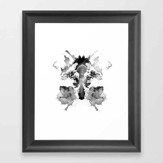 Rorschach Framed Art Print