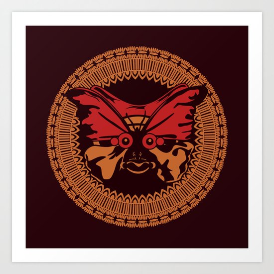 Puppet Butterfly Art Print
