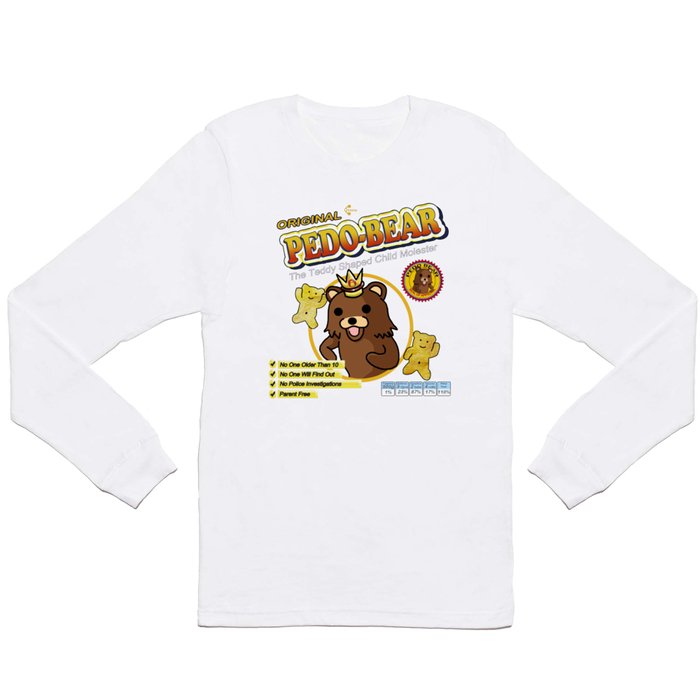 Pombear / Pedobear Crisps Long Sleeve T Shirt