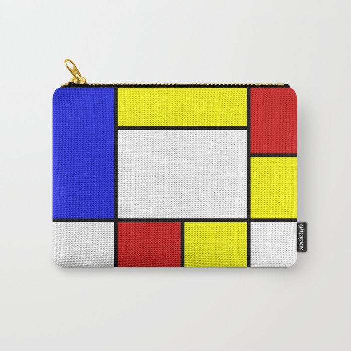Mondrian #756 Carry-All Pouch