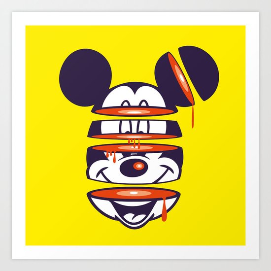 Defragmented! Art Print