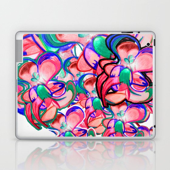 What's the Story, Morning Glory? Simple Fiction Laptop & iPad Skin