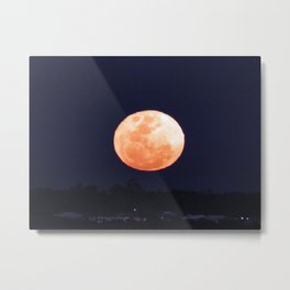 Full Moon Metal Print | Planet, Moonlitnight, Silvery, Silver, Celestial, Photo, Eveing, Stars, Rising, Moonlight 