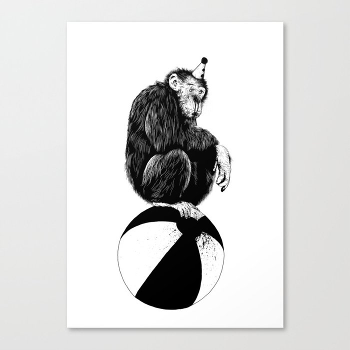 Chimp Canvas Print