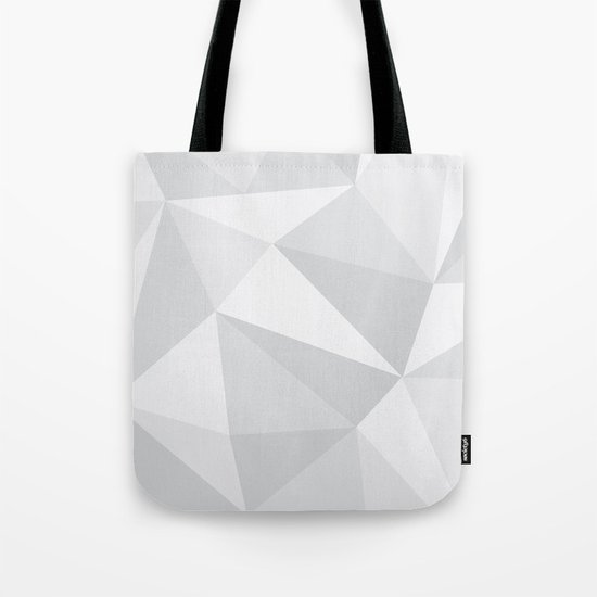 White Deconstruction Tote Bag