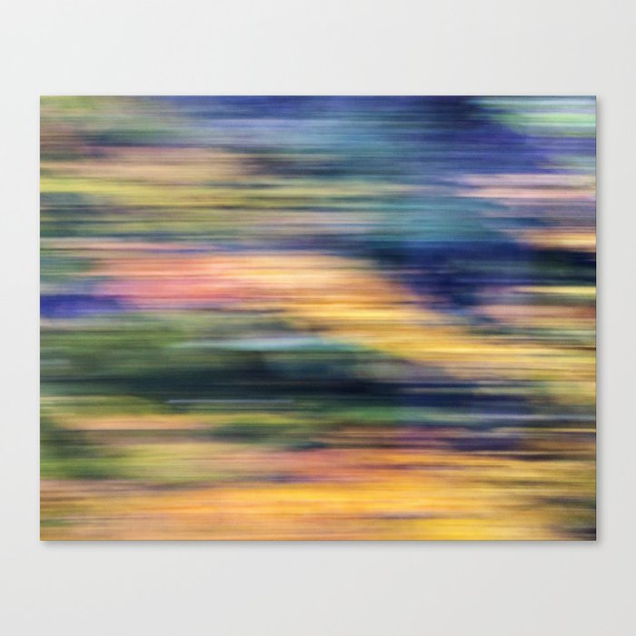 autumn blur Canvas Print