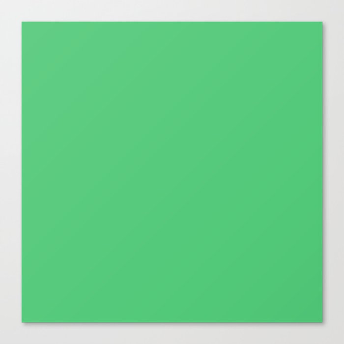 PARIS GREEN SOLID COLOR Canvas Print