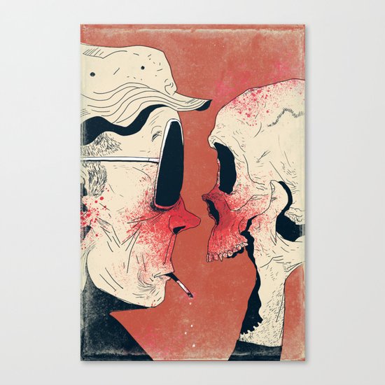Hunter S. Thompson Canvas Print