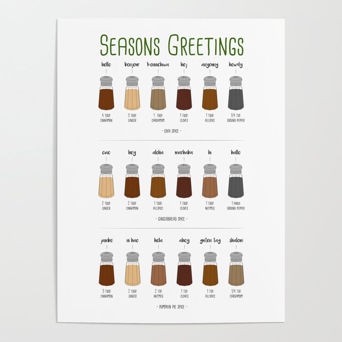 Sweet Seasons Greetings Poster