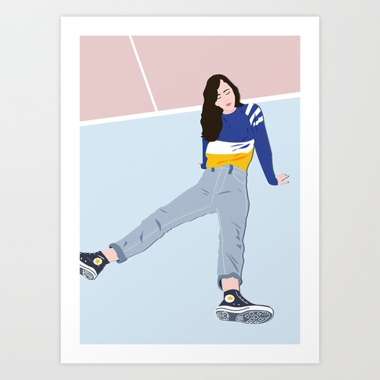 COURT Art Print
