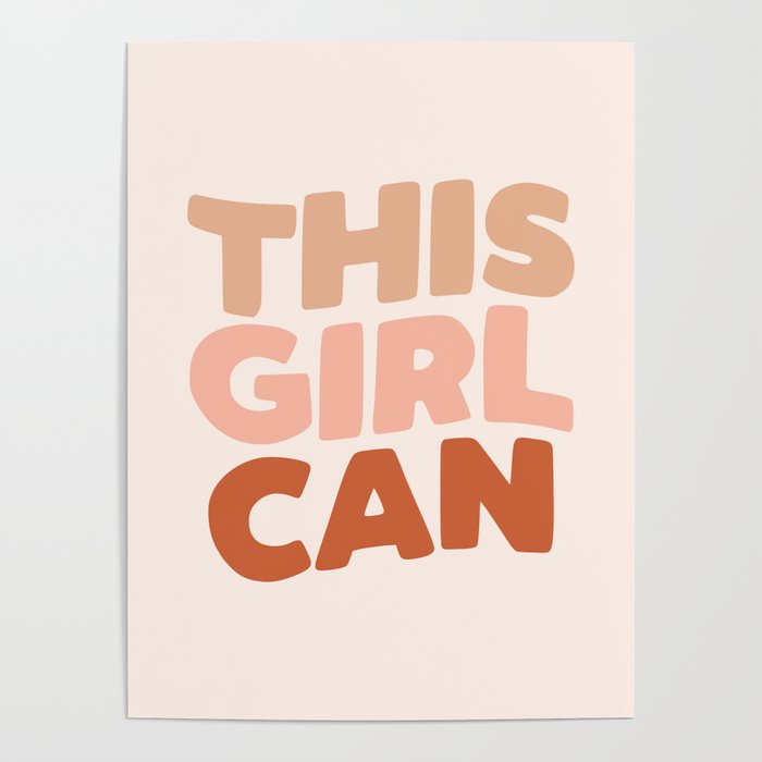 This Girl Can Poster