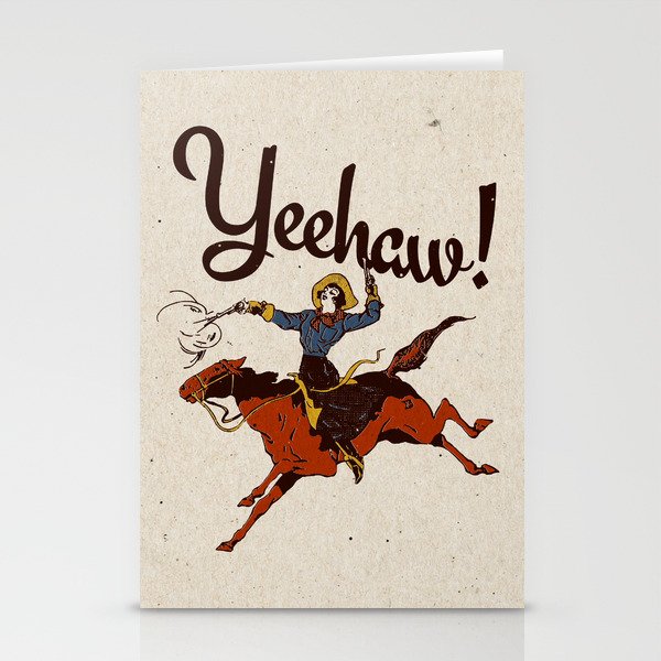 Yeehaw! Stationery Cards