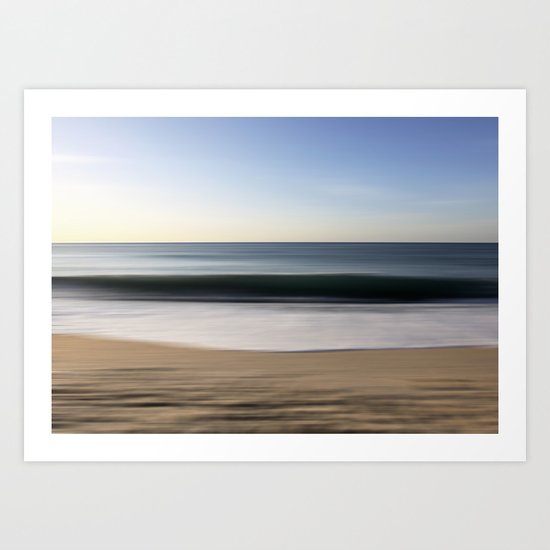 seascape blue III Art Print