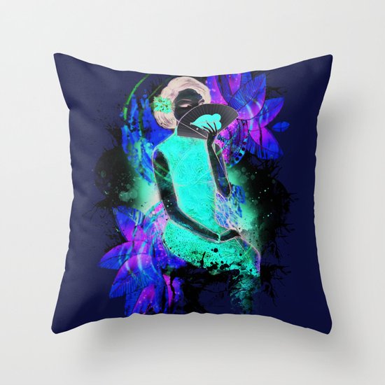 Pretty Ugly Throw Pillow