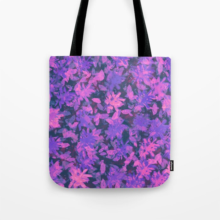 Ethereal Flowers Pink and Purple  Tote Bag