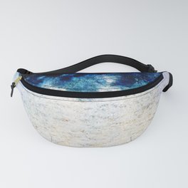 Sparkeling Shore - Abstract Watercolor Fanny Pack
