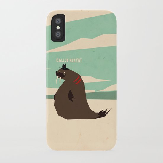 W is for walrus iPhone Case