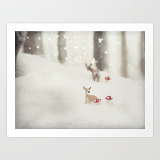 Deer Art Print
