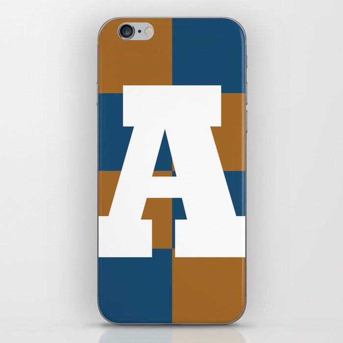 Pattern letter A iPhone Skin