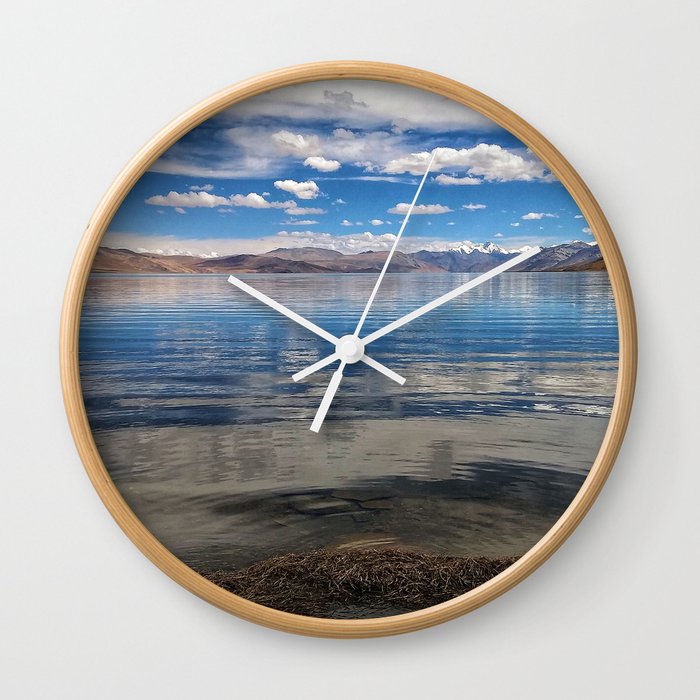 Tso moriri lake Ladakh Wall Clock