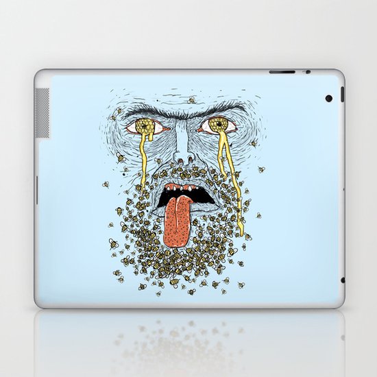 Wierd Bee-rd Laptop & iPad Skin