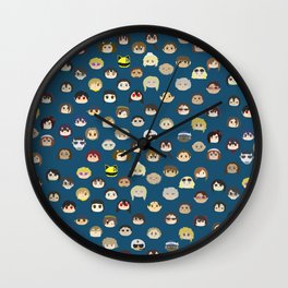 A Mix of Color Gangs Wall Clock | Durarara, Celtysturluson, Mikadoryuugamine, Anrisonohara, Kadotakyohei, Masaomikida, Drawing, Digital, Izayaorihara, Shizuoheiwajima 
