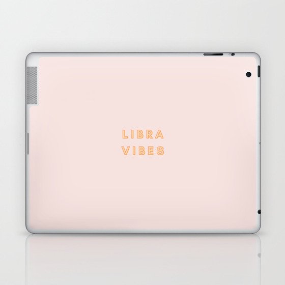 libra vibes Laptop & iPad Skin
