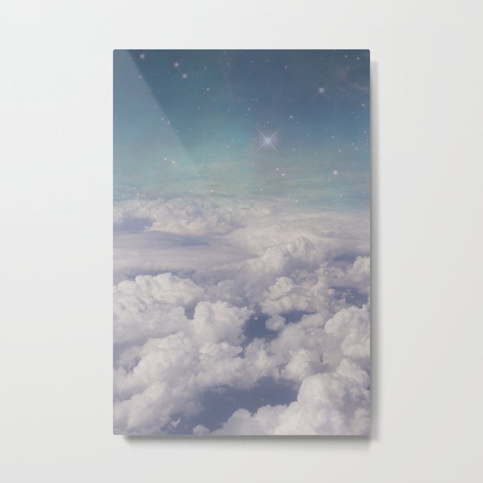 Galaxy clouds Metal Print