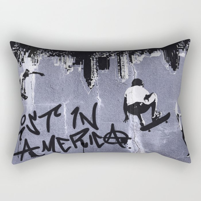 Lost in America Rectangular Pillow