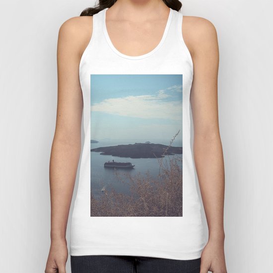 Santorini, Greece 15 Unisex Tank Top