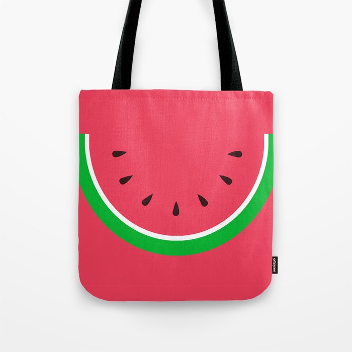 Red Watermelon - Summer time Tote Bag by Efratul | Society6