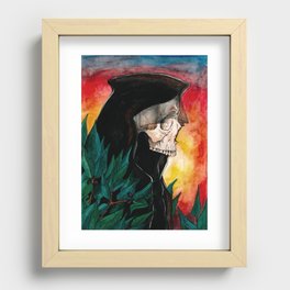 Grim Reaper Recessed Framed Print