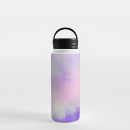 Abstract in pink purple Water Bottle