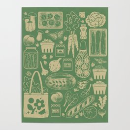 Farmers Market: Sprout Poster