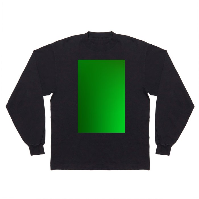 7 Green Gradient Background 220713 Valourine Digital Design Long Sleeve T Shirt