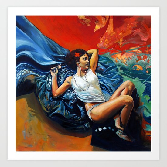 Yann Art Print
