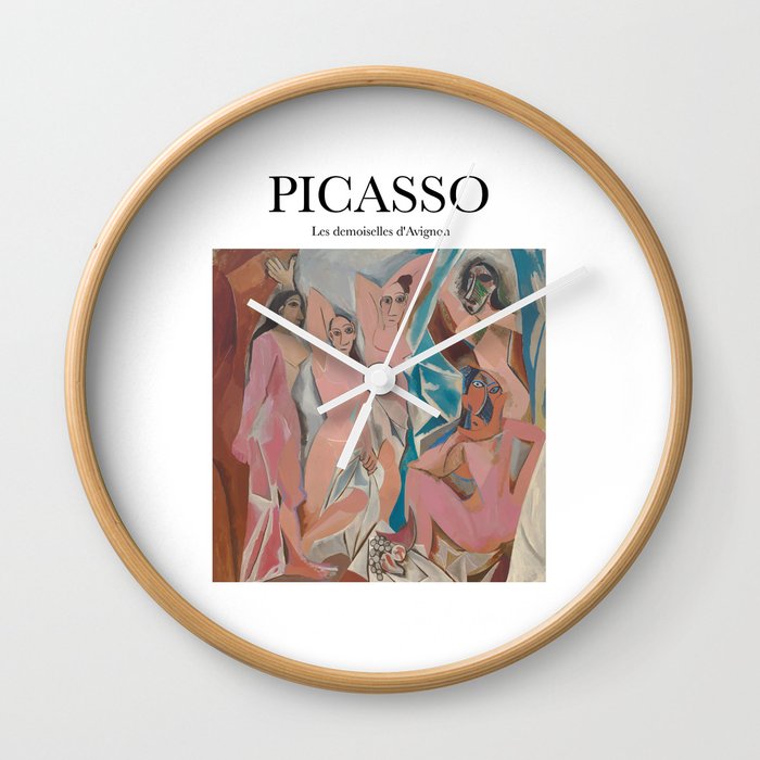 Picasso - Les Demoiselles d'Avignon Wall Clock